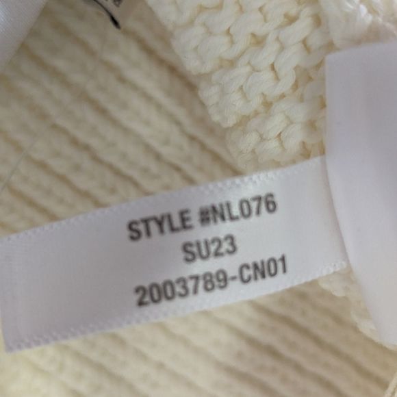 Madewell NWT‎ Crochet Sweater Bralette Size XS in Lighthouse NL076 - Picture 10 of 13